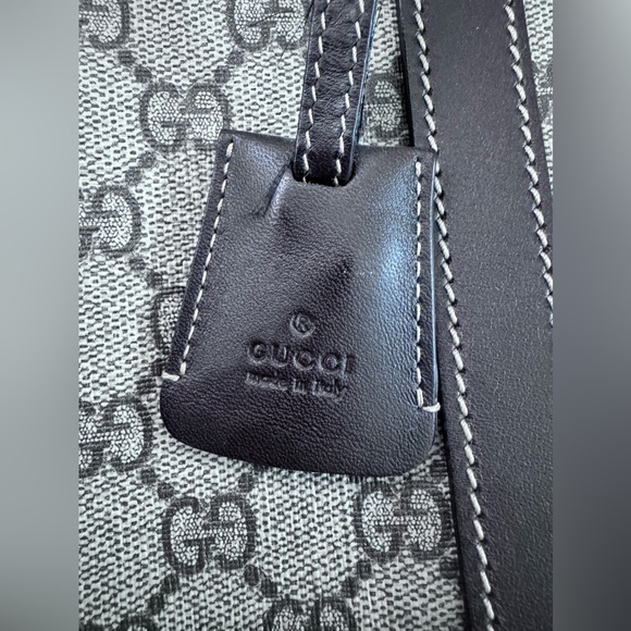 📍 SOLD GUCCI Convertible Briefcase GG Coated Canvas Large - Picture 3 of 11